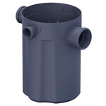 Caixa de Gordura DN100 100mm Cinza Tigre